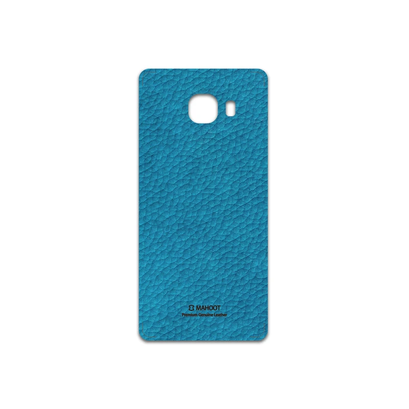 برچسب پوششی ماهوت مدل Blue-Leather مناسب برای گوشی موبایل سامسونگ Galaxy C5