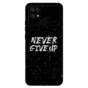 Megafone Never give up 1871 Cover For Xiaomi Poco C40