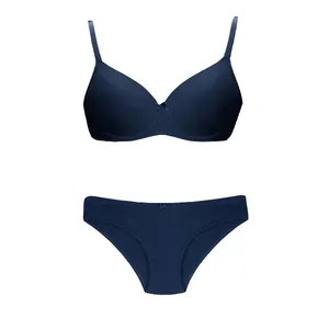 ست شورت و سوتین زنانه تی بی ان مدل 1996 رنگ سرمه ای