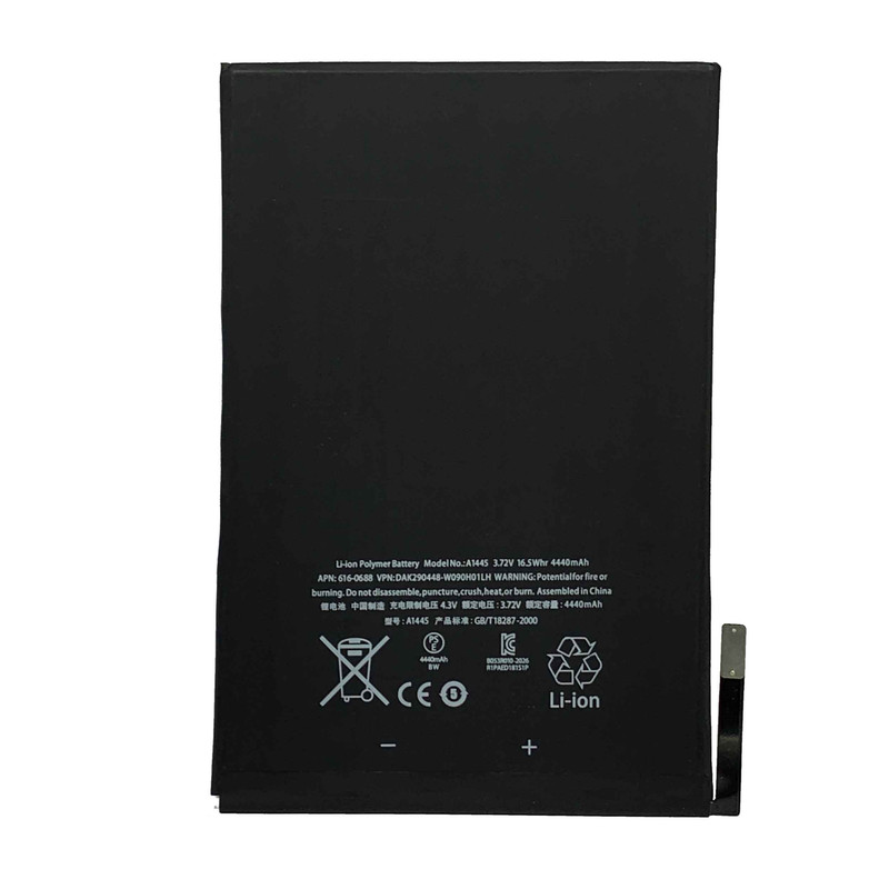 باتری تبلت مدل 001 ظرفیت 4440 میلی آمپر ساعت مناسب برای تبلت اپل Ipad mini 1 A1432 / A1454 / A1455