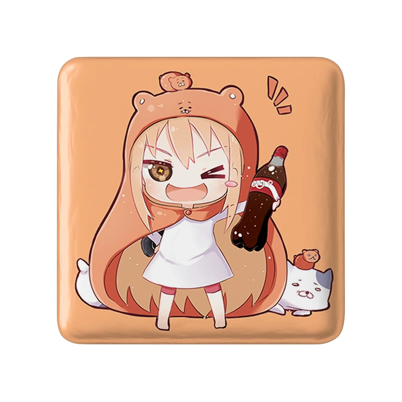 مگنت خندالو طرح دوما اومارو انیمه اوماروچان Umaru Chan  مدل مربعی کد 18476