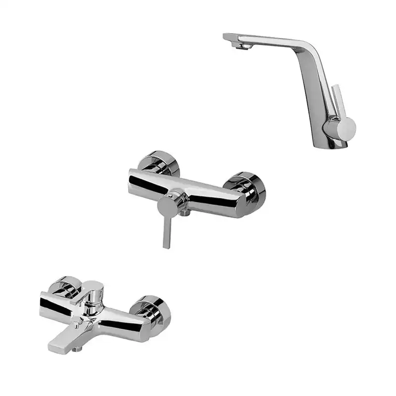 ست شیرآلات لمنس مدل میلان مجموعه 3 عددی