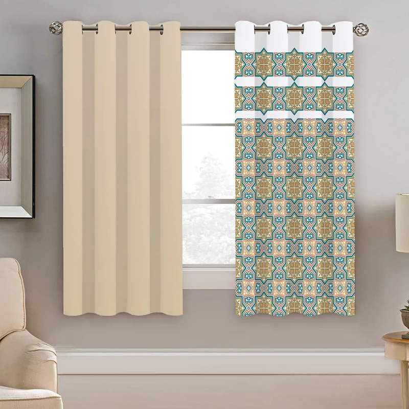 پرده نیروانا طرح  مدرن مدل هازان کد 4024 سایز 140×200 سانتی متر