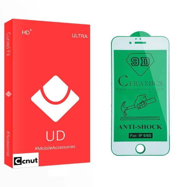 محافظ صفحه نمایش سرامیکی کوکونات مدل UD Glass مناسب برای گوشی موبایل اپل iPhone 6