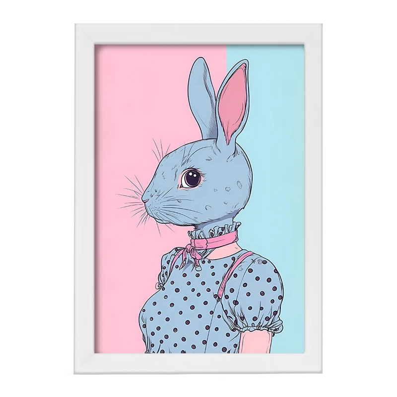 تابلو خندالو مدل خرگوش کد F10316