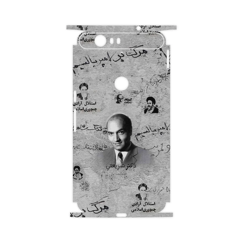 برچسب پوششی ماهوت مدل Doctor Shariati-FullSkin مناسب برای گوشی موبایل گوگل Nexus 6P