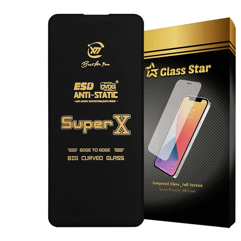 محافظ صفحه نمایش گلس استار مدل SUPERXS مناسب برای گوشی موبایل موتورولا Edge 20 Pro
