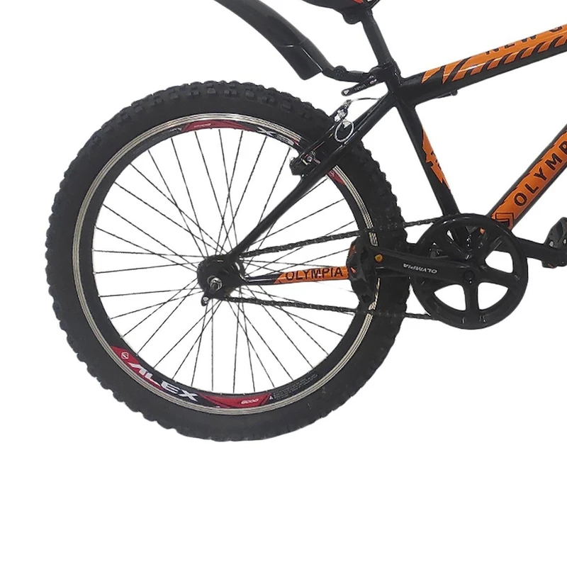 عکس شماره 4 : دوچرخه شهری المپیا مدل new g300 تک سرعت سایز طوقه 24 اینچ