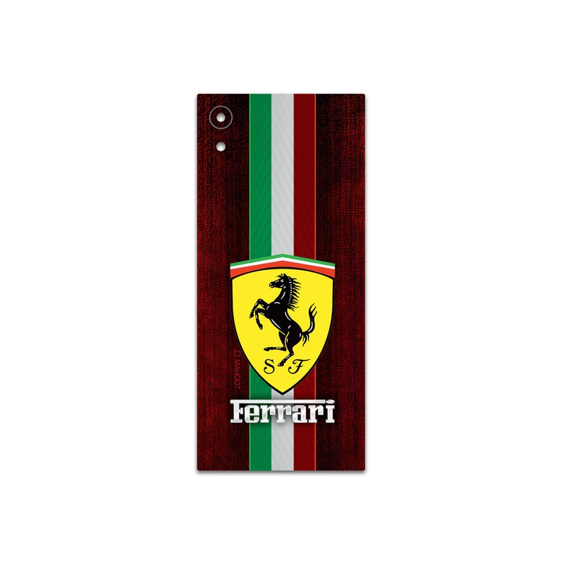 برچسب پوششی ماهوت مدل Ferrari مناسب برای گوشی موبایل سونی Xperia XA1