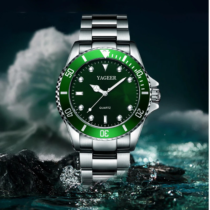 ساعت مچی عقربه‌ای مردانه مدل یاگیر طرح ساب مارین کد S1