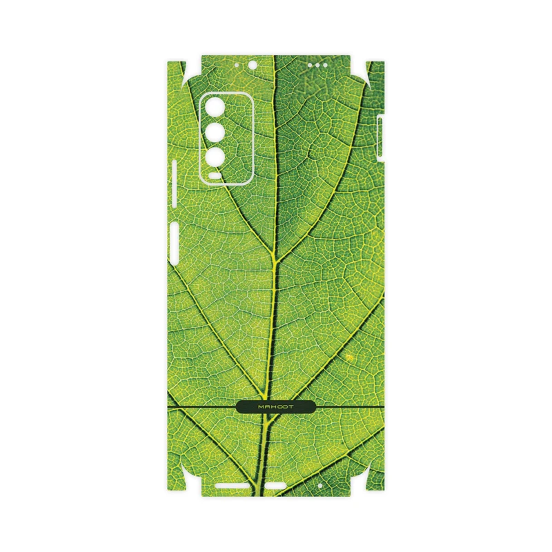 برچسب پوششی ماهوت مدل Leaf-Texture-FullSkin مناسب برای گوشی موبایل شیائومی Redmi Note 9 4G