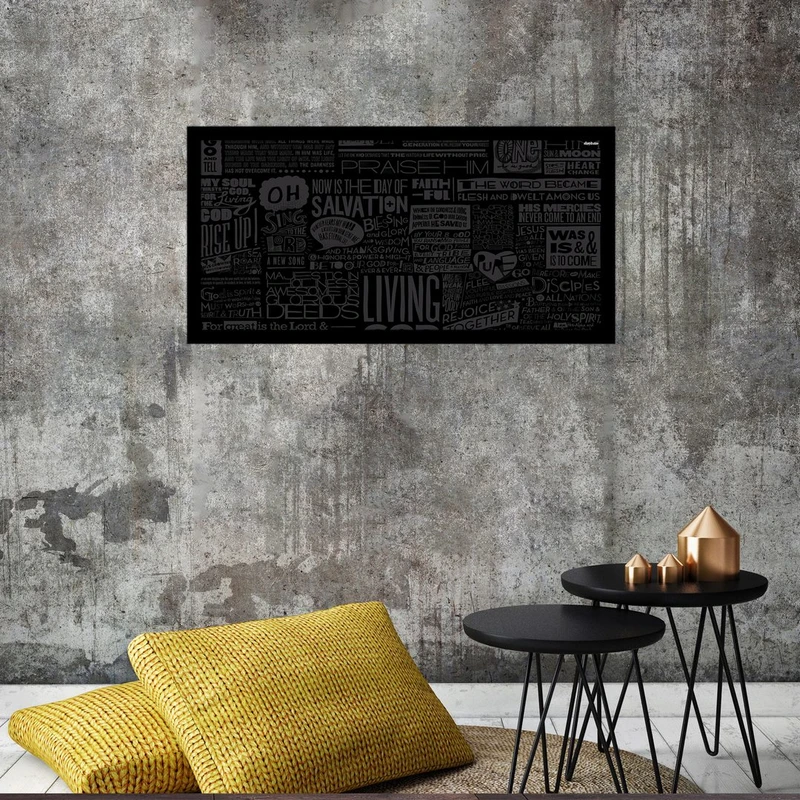 تابلو بکلیت طرح تخته سیاه مدل B-S2644