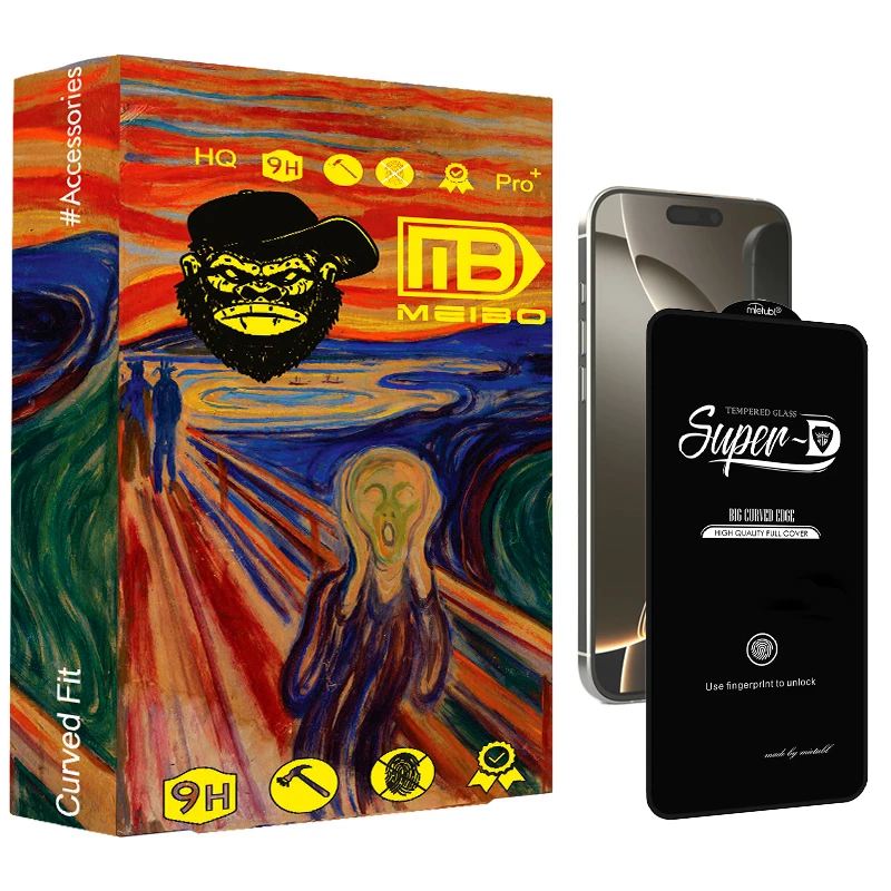 محافظ صفحه نمایش میبو مدل SuperD Safion مناسب برای گوشی موبایل اپل iPhone 16 Pro Max