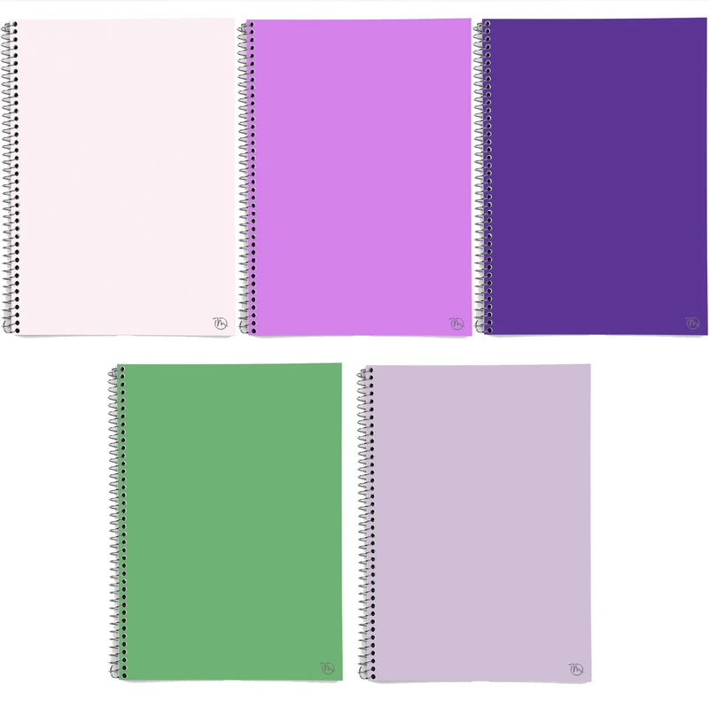 دفتر مشق 50 برگ مدوپد طرح ساده کد BD10047 مجموعه 5 عددی