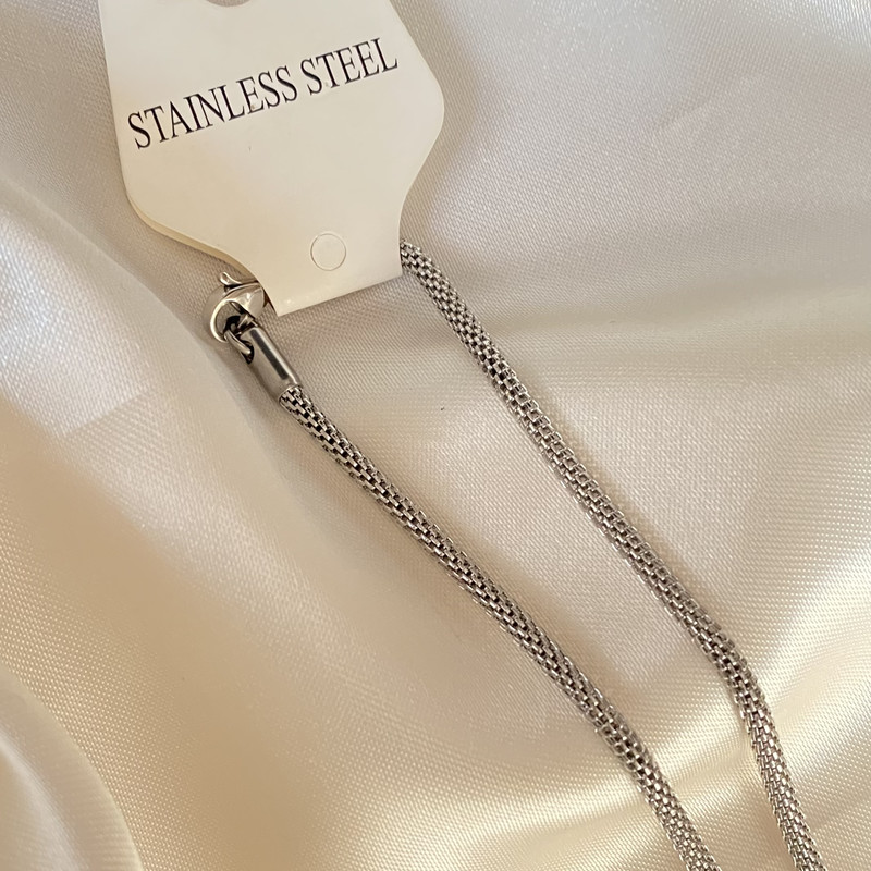 زنجیر زنانه مدل حصیری کد f6