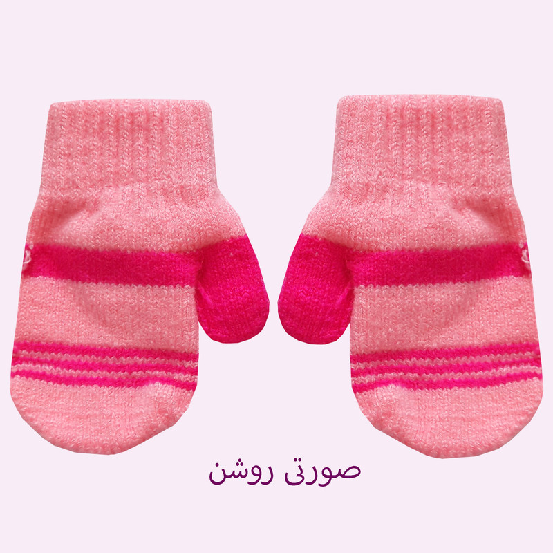 دستکش بافتنی بچگانه مدل PIN3