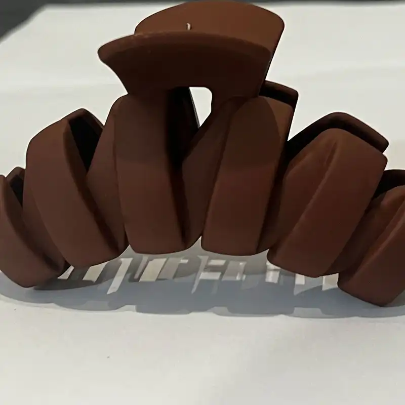 کلیپس مو زنانه مدل شمعی مات کد 003