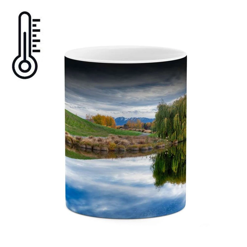 ماگ حرارتی کاکتی مدل منظره کد mgh15253