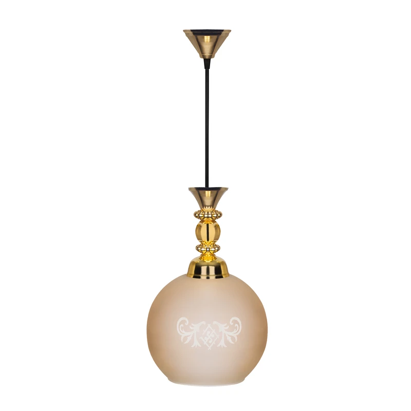 لوستر تک شعله مدل شکوفه کد s34