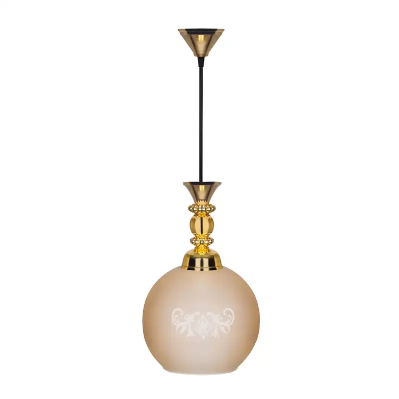 لوستر تک شعله مدل شکوفه کد s34