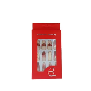 ناخن مصنوعی دست کریستین بیوتی مدل 11 بسته 12 عددی