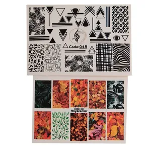 برچسب لنز ناخن رویاسنتر مدل 3349 مجموعه 2 عددی