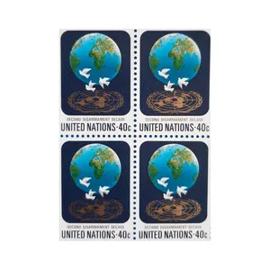 تمبر یادگاری مدل جهان کد 01 مجموعه 4 عددی