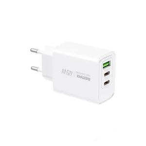 شارژر دیواری 45 وات ریمکس مدل S24 3Port 