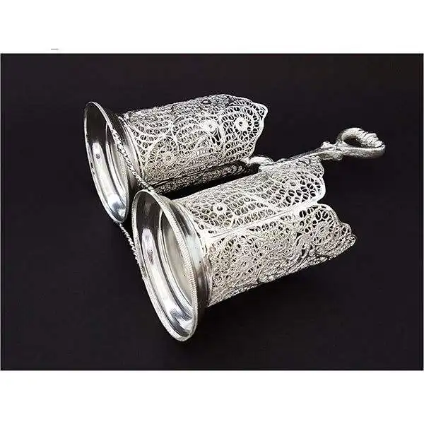 جا قاشقی ملیله کاری مدل لیوانی کد 02