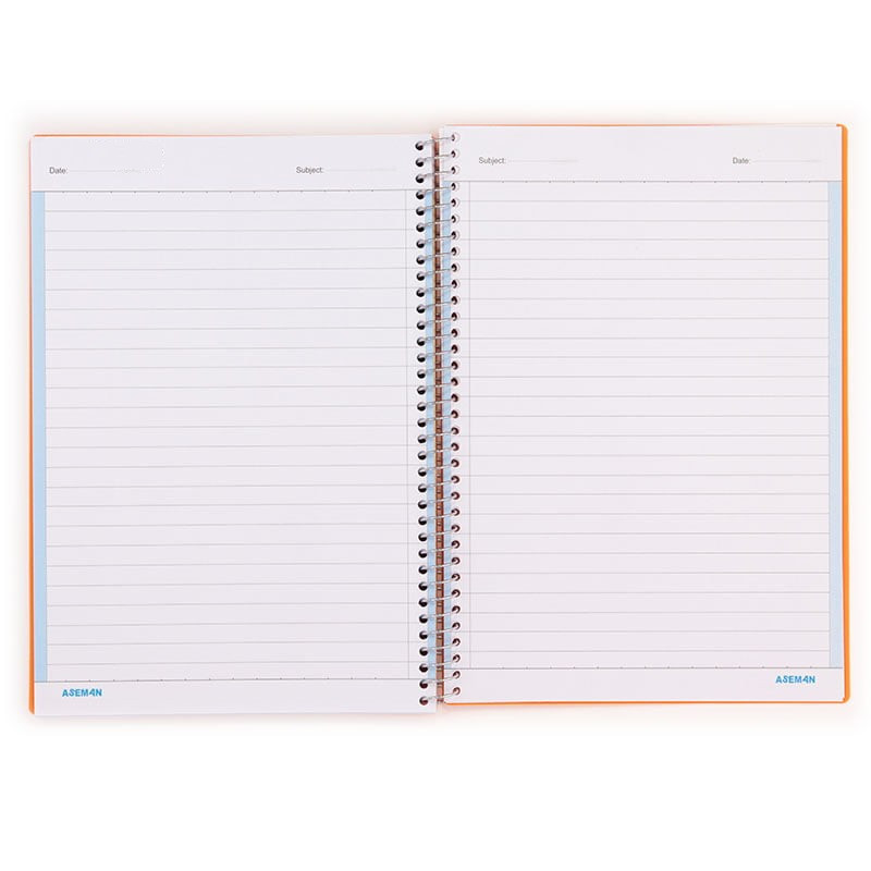 دفتر مشق 100 برگ آسمان مدل پنجره ای PP