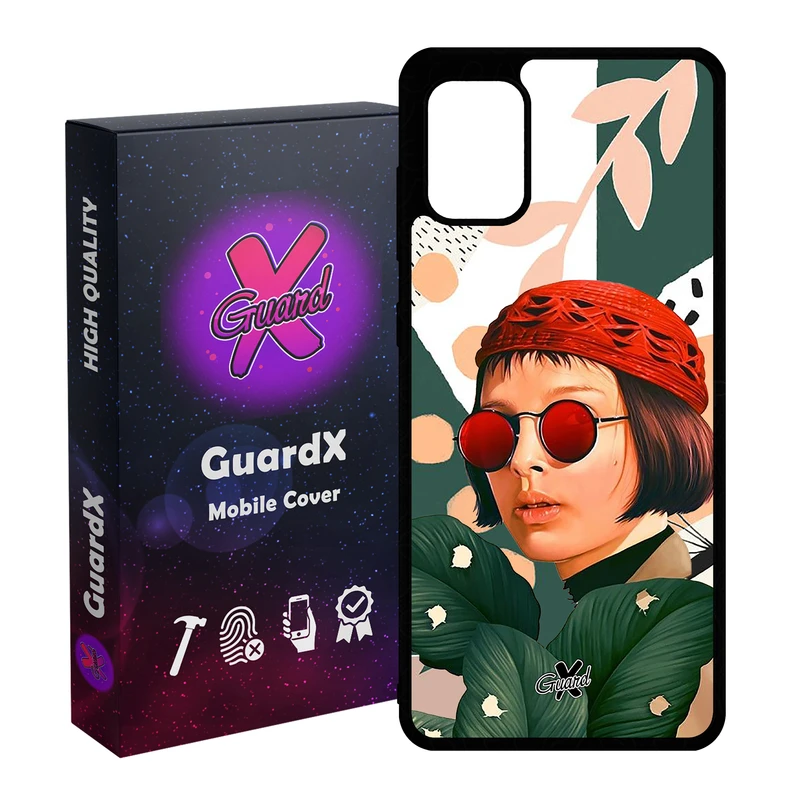 کاور گارد ایکس طرح ماتیلدا مدل Glass10341 مناسب برای گوشی موبایل سامسونگ Galaxy A31