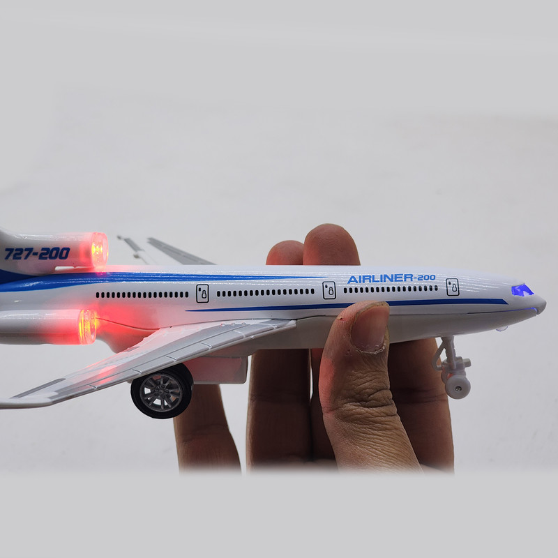 هواپیما بازی مدل فلزی موزیکال airline200