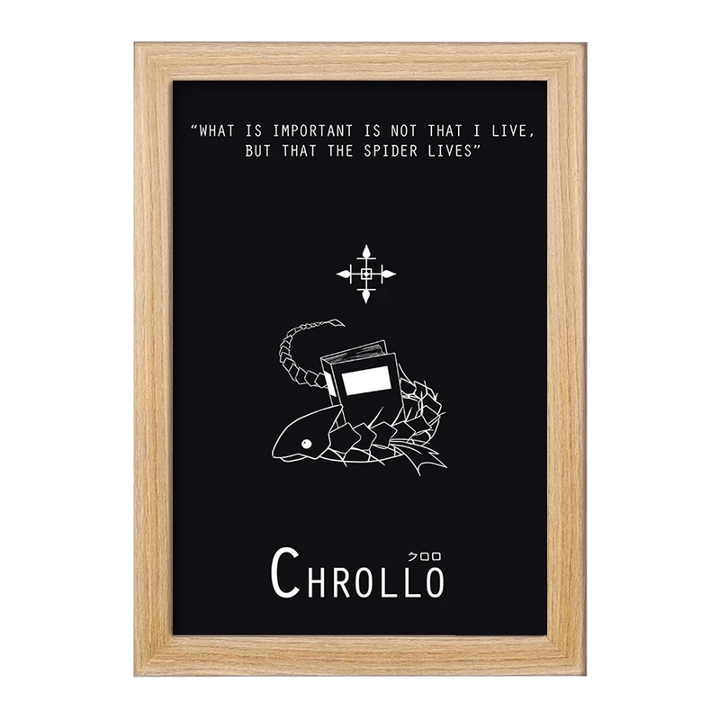 تابلو خندالو مدل نماد کرولو انیمه هانتر ایکس هانتر Hunter × Hunter  کد 11928