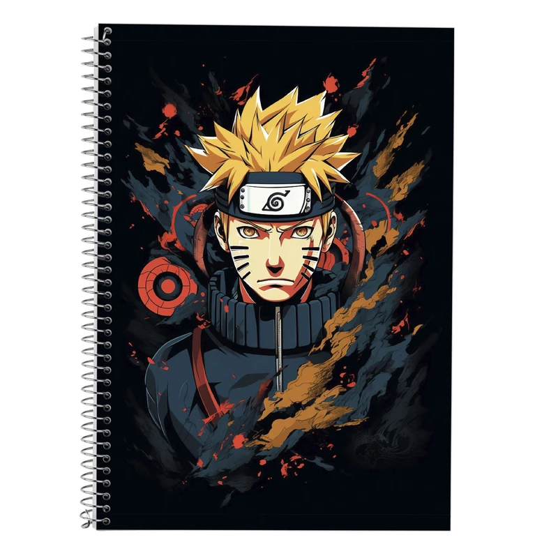 دفتر لغت 50 برگ مدوپد طرح Naroto کد DF11132