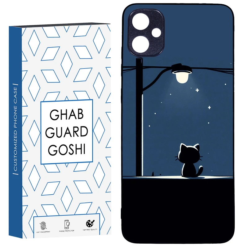 کاور قاب گارد گوشی طرح گربه کد TPU-189 مناسب برای گوشی موبایل سامسونگ Galaxy A05