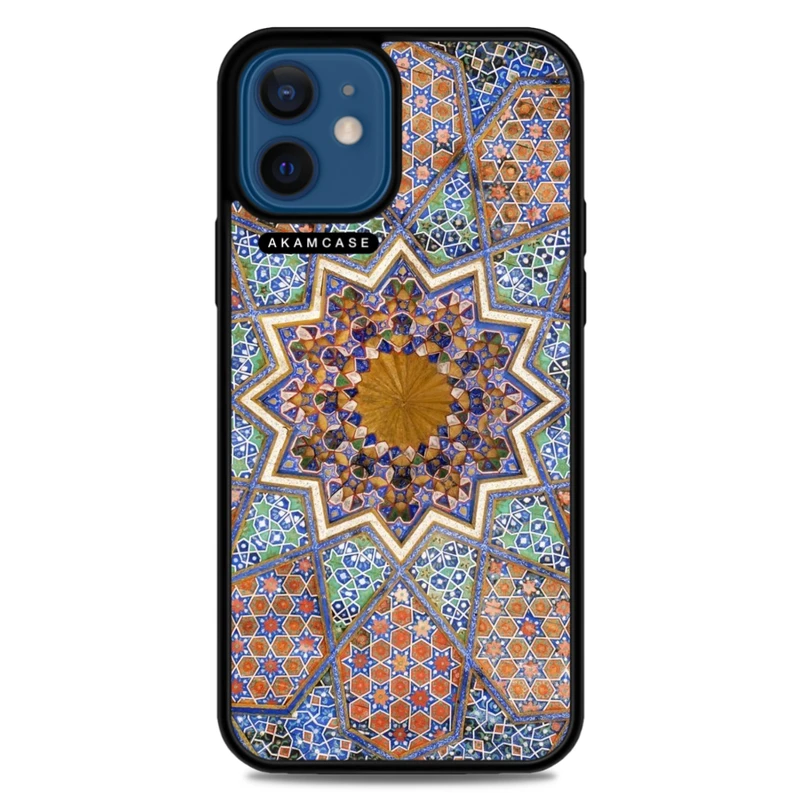 کاور آکام مدل AMC-WA12M-MOSAIC-12 مناسب برای گوشی موبایل اپل iPhone 12 Mini