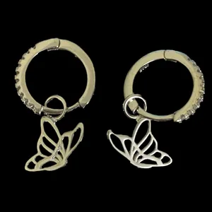 گوشواره نقره زنانه مدل بال فرشته