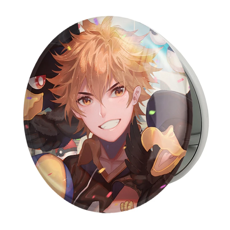 آینه جیبی خندالو طرح هیناتا شویو انیمه هایکیو Haikyu مدل تاشو کد 17775 