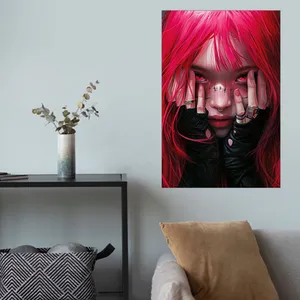پوستر گوفی مدل دختر انیمه ای ژاپنی طرح Anime Girl Poster کد JPN12