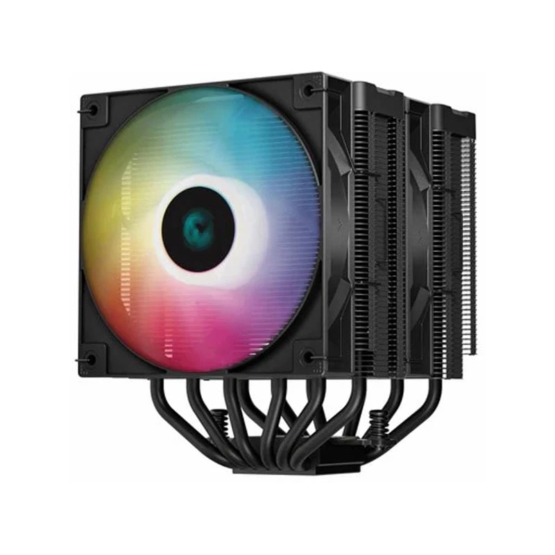 خنک کننده پردازنده دیپ کول مدل AG620 DIGITAL BK ARGB