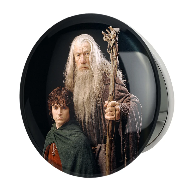 آینه جیبی خندالو طرح ارباب حلقه ها Lord of the Rings مدل تاشو کد 4563 