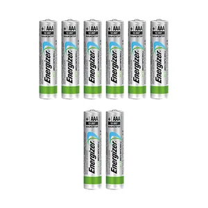 باتری نیم قلمی انرجایزر مدل Eco Advanced LR03 بسته 8 عددی