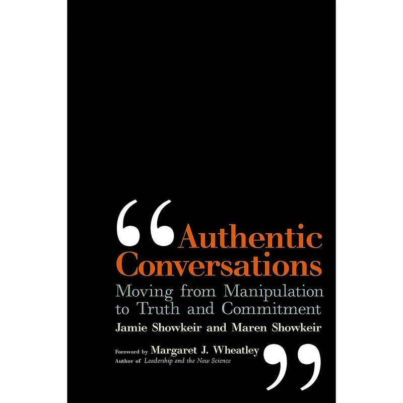 کتاب Authentic Conversations اثر Jamie Showkeir and Maren Showkeir انتشارات Berrett-Koehler Publishers