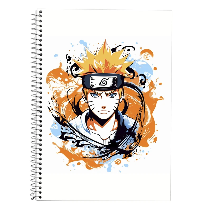 دفتر زبان 50 برگ مدوپد مدل دوخط طرح نارتو narto کد DF10581