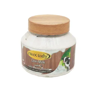 اسکراب لایه بردار پوست مکس لیدی مدل Milk حجم 300 میلی لیتر