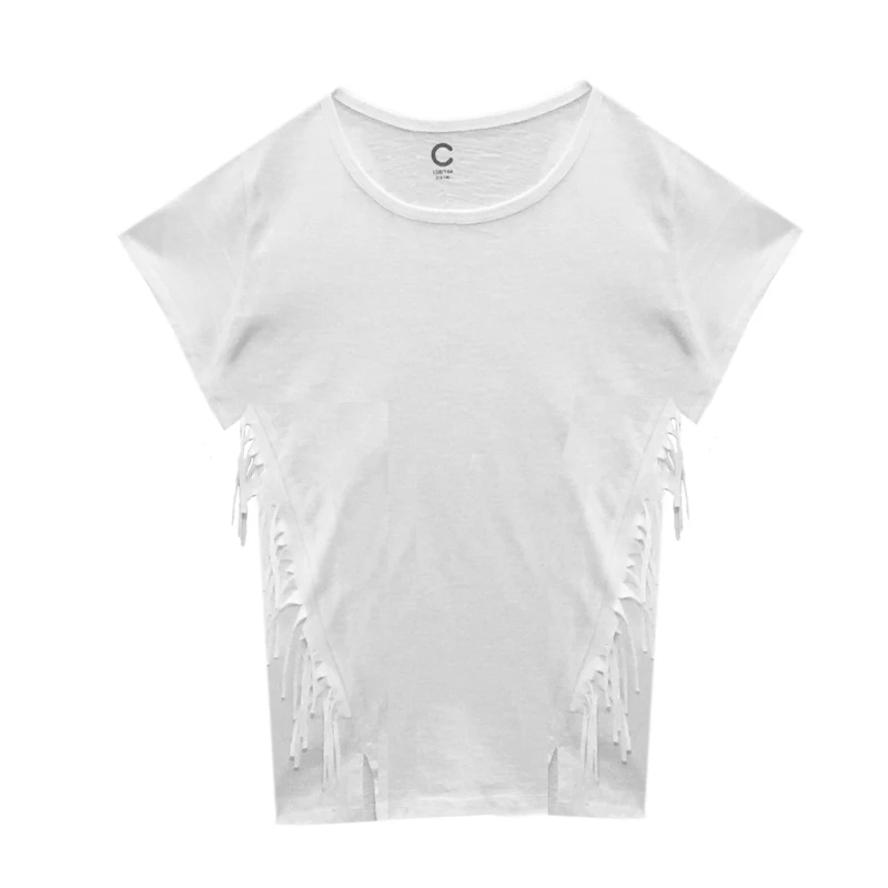 تی‌شرت آستین کوتاه دخترانه کوبوس مدل 2199