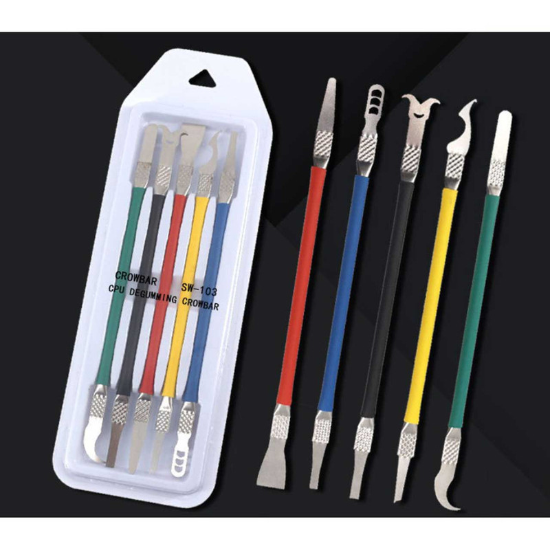 تیغ و کاردک تعویض آی سی مدل SW-103 مجموعه 5 عددی