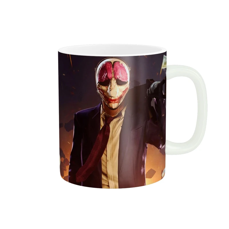 ماگ طرح بازی روز پرداخت Payday کد Payday-04