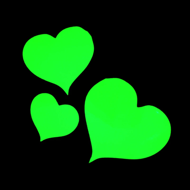 استیکر کلید و پریز مدل شبنما طرح قلب بسته سه عددی