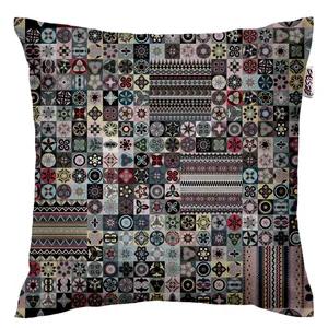 کاور کوسن هزاردستان طرح دایره و گل کد co659